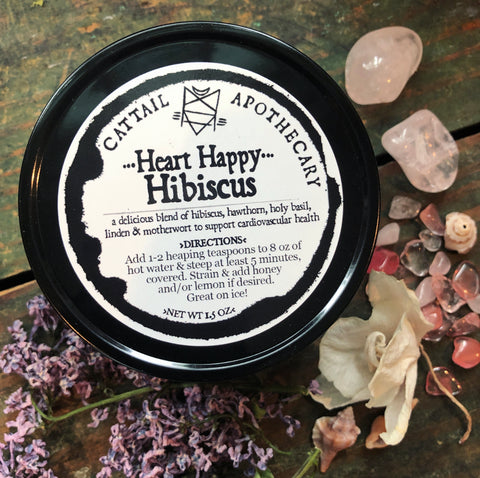 Heart Happy Hibiscus // Loose Leaf Herbal Tea Blend