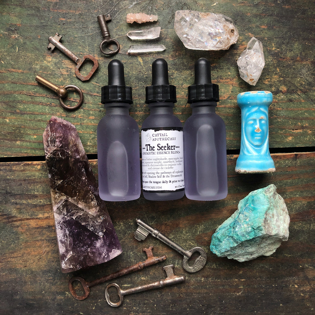 The Muse // Flower & Crystal Essence – Cattail Apothecary