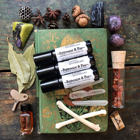 Peppermint & Pine // Headache and Stress Relief Oil