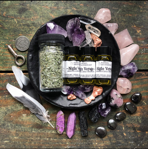 Night Voyage // Candle Dressing & Anointing Oil