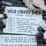 Wild Cherry Bark Syrup DIY // Make Your Own Cough Syrup