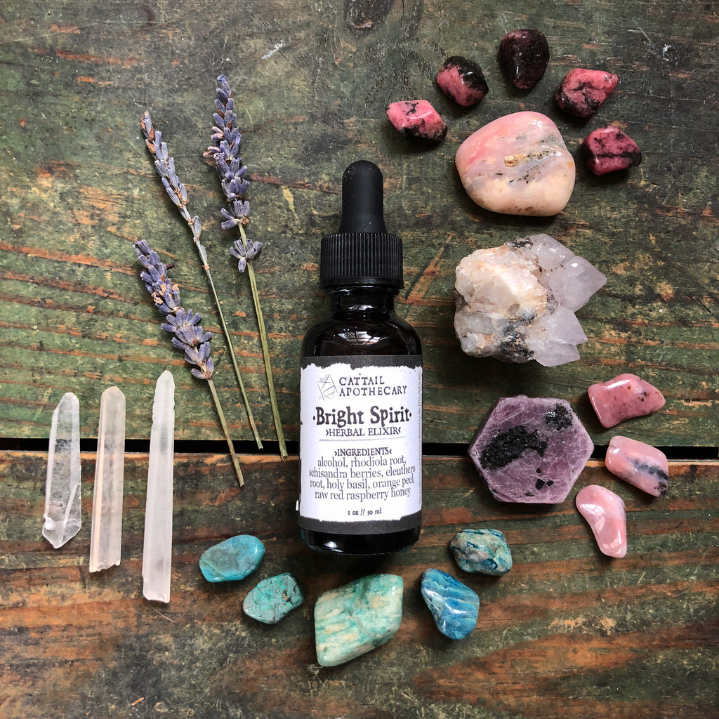 Bright Spirit // Mood Boost Elixir – Cattail Apothecary